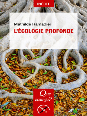 cover image of L'Écologie profonde